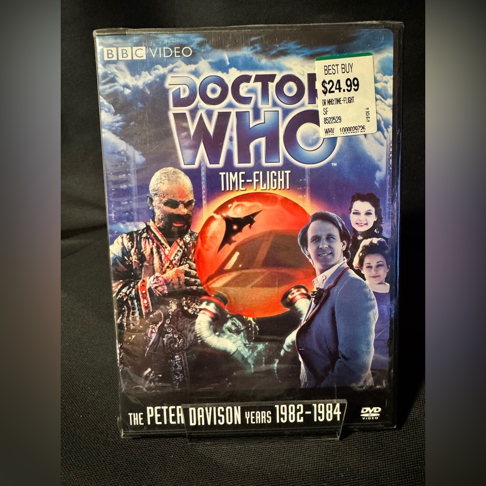 NWT Doctor Who Time-Flight The Peter Davidson years 1982-1984